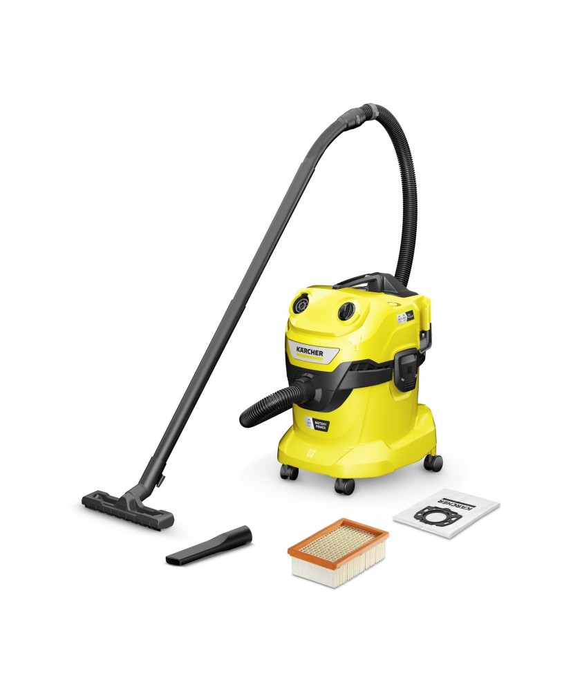 Kärcher Akumulátorový mokro-suchý vysávač WD 4-18 V-20/22 Dual