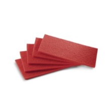 Kärcher Pad stredne tvrdý, červený, Stredne mäkká, Červená, 650 mm, 5 Kus(y)