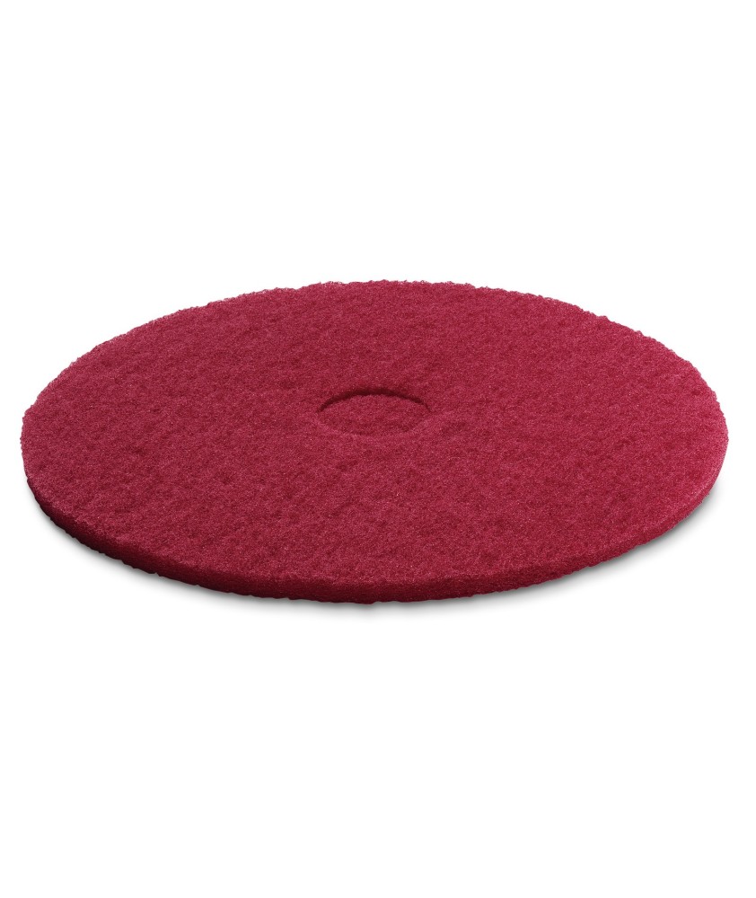 Kärcher Pad, červený, stredne mäkký, 457 mm, Stredne mäkká, Červená, 457 mm, 5 Kus(y)