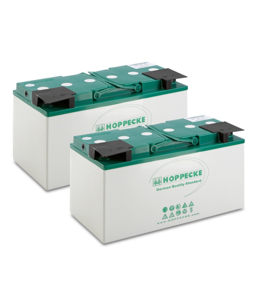 Kärcher Súprava batérií AGM 2x 12V/80Ah, 24 V, 80 Ah, Bezúdržbová