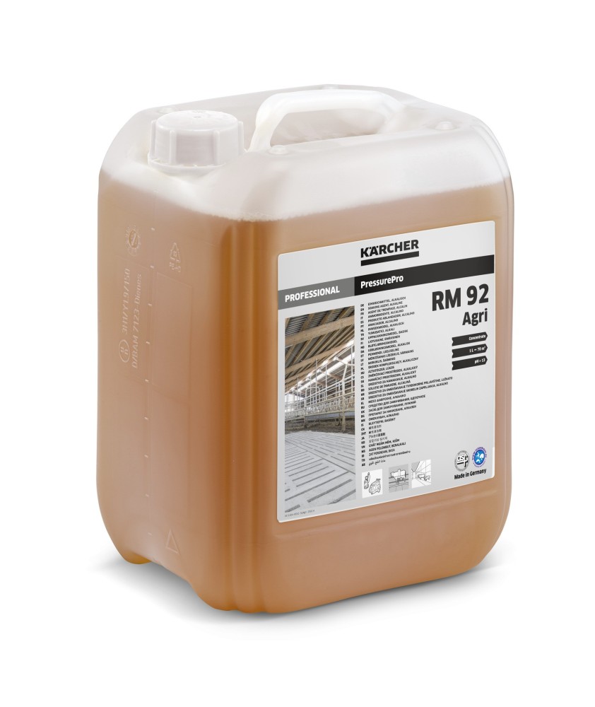 Kärcher PressurePro namáčací prostriedok, alkalický RM 92 Agri